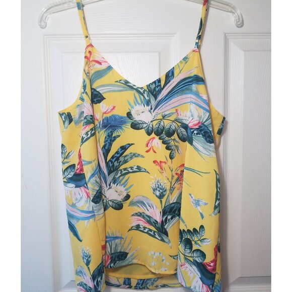 cottonon yellow top adjustable strap tank top - Picture 6 of 6